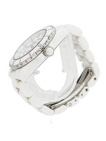 Chanel Chanel J12 Diamond H1629 White Dial Men's Watch (view 2)
