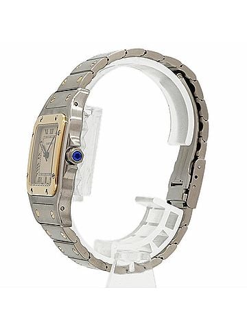Cartier Cartier Santos Galbee LM W20011C4 Ivory Dial Men's Watch (view 2)