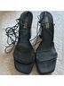 Paris Texas 100% Leather Black Heels Size EU 39 - photo 3