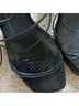 Paris Texas 100% Leather Black Heels Size EU 39 - photo 4