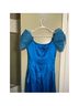 Alfred Angelo 100% Polyester Blue Cocktail Dress Size 10 - photo 6