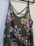 Torrid Floral Green Pink Casual Dress Size 3X - photo 3