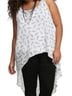 Torrid Polka Dots Black White Tank Top Size 3X - photo 1