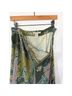 Notations Paisley Green Multi Color Casual Skirt Size M - photo 6