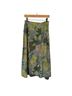 Notations Paisley Green Multi Color Casual Skirt Size M - photo 1