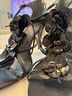 Tory Burch Floral Black Heels Size 10 1/2 - photo 5