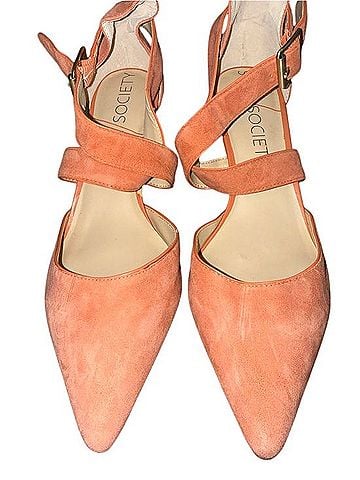 Sole Society Pointed Toe Ankle-Strap Heels Heels (view 1)