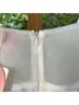 Selkie 100% Polyester Solid White Cocktail Dress Size XXS - photo 5