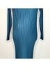 Hatch 100% Polyester Print Teal Blue Casual Dress Size XS - photo 11