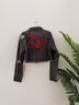 Jella Couture Black Denim Jacket Size S - photo 3