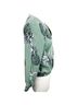 BB Dakota 54% Rayon 46% Viscose 100% Polyester Floral Tropical Green Jacket Size M - photo 4