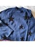 ALLSAINTS Graphic Blue Black Pullover Sweater Size M - photo 8