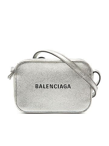 Balenciaga XS Metallic Leather Everyday Camera Bag (view 1)