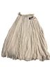 Planet Gold Solid Ivory Casual Skirt Size S - photo 1