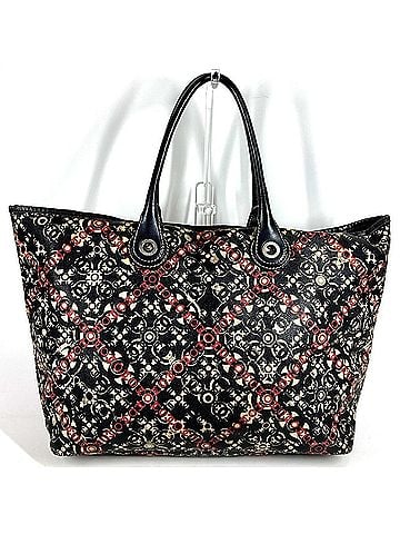 Chanel CHANEL Coco Travel GM Large Shoulder Bag with Mark Logo and Pouch - Leather, Black (view 2)