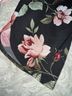 Alyx Floral Black Multi Color Casual Pants Size S - photo 5