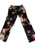 Alyx Floral Black Multi Color Casual Pants Size S - photo 1