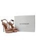 Givenchy 100% Leather Tan Givenchy T-Strap Platform Sandals in Beige Leather Size EU 39 1/2 - photo 6