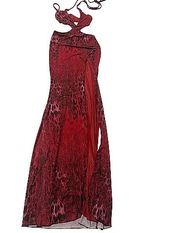Dolls Kill Unholy Untamed Love Print Maxi Cocktail Dress (view 1)