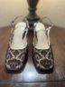 Betsey Johnson Animal Print Multi Color Heels Size 7 1/2 - photo 5
