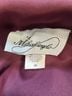 Michaelangelo 100% Polyester 100% Polyester Solid Burgundy Cocktail Dress Size 26 - photo 7