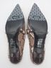 SIMKHAI Animal Print Snake Print Brown Ivory Heels Size EU 37 - photo 5