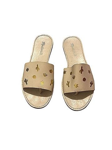 Madewell The Boardwalk Post Slide Sandals (view 1)