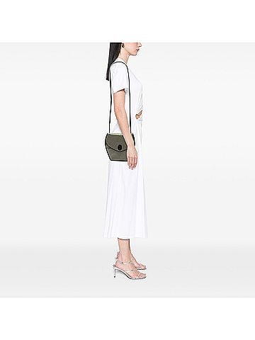 Saint Laurent Coated Canvas Crossbody (view 2)