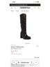 Stuart Weitzman 100% Leather Black Boots Size 9 - photo 6