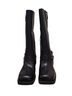 Michael Kors 100% Leather Solid Black Boots Size 8 1/2 - photo 1
