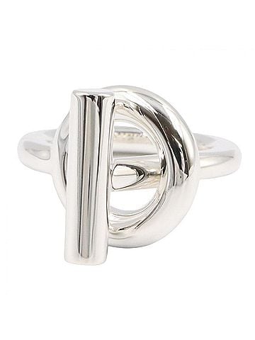 Hermès Hermes HERMES Echabe Ring MM Ring, Sterling Silver 925, Women's, Tone, H103658B 00046 (view 2)