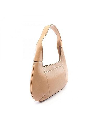 Salvatore Ferragamo Salvatore Ferragamo Gancini Shoulder Bag/Handbag, Leather, Women's, Beige, Size 21, Price: 4800 (view 2)