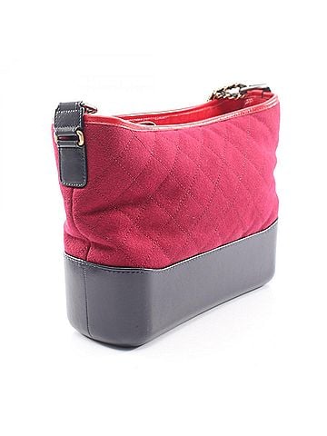 Chanel Chanel Gabrielle de Large Hobo Shoulder Bag/Handbag, Leather/Fabric, Women's, Purple/Red/Navy, A93824 (view 2)