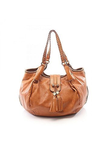 Gucci Gucci Marrakech Shoulder Bag/Handbag, Leather, Women's, Brown, 257029 (view 1)