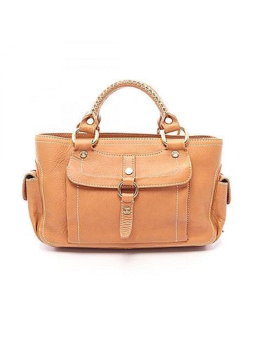 Céline Celine Boogie Bag Handbag, Leather, Women's, Brown (view 1)