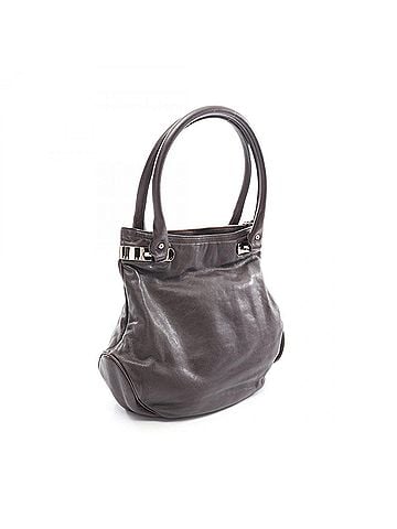Céline Celine Triomphe Tote Bag Handbag Leather Women's Brown (view 2)