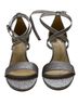 MICHAEL Michael Kors Silver Heels Size 7 - photo 1