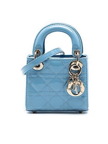 Dior Micro Patent Cannage Lady Dior (view 1)