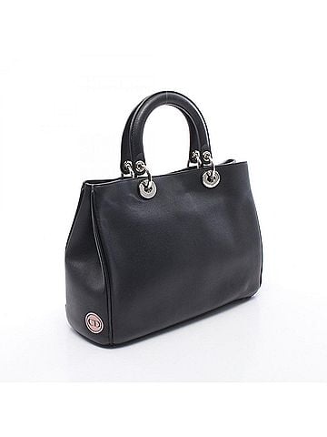 Christian Dior Christian Dior Dior Paradise Diorissimo Handbag, Leather, Women's, Black/Multicolor (view 2)