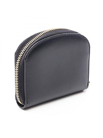 Christian Dior Christian Dior Dior 30 Montaigne Wallet/Coin Purse, Leather, Women's, Black (S2193UQBE) (view 2)