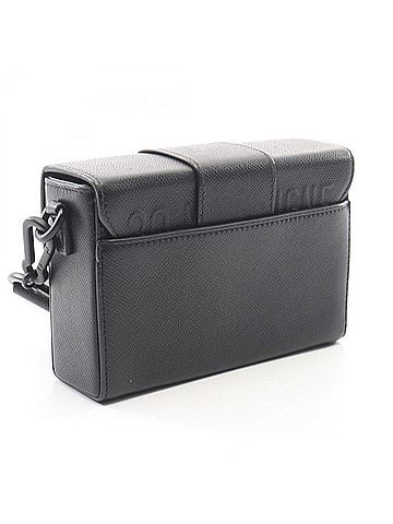 Christian Dior Christian Dior Dior 30 Montaigne Box Shoulder Bag Handbag Leather Women's Black (view 2)