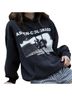 John Galt Black Pullover Hoodie One size - photo 2