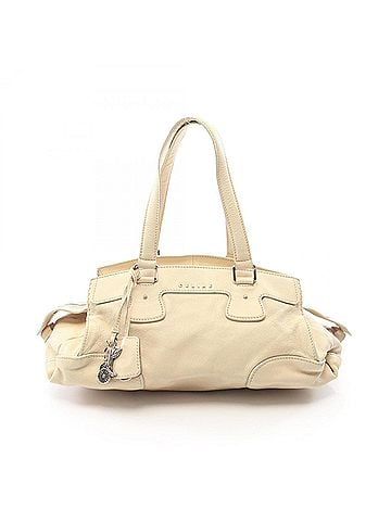 Céline Celine logo handbag, leather, women's, ivory color. (view 1)