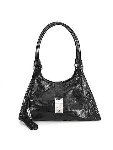 Prada Prada shoulder bag, hobo medium size, leather, 1BG563, PRADA, black, handbag, PRADA (view 1)