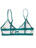 Cupshe Floral Blue Green Swimsuit Top Size S - photo 10