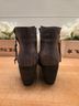 Taos 100% Suede Gray Ankle Boots Size EU 38 - photo 4