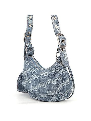 Balenciaga Balenciaga shoulder bag Le Cagole XS denim 671309 BALENCIAGA handbag women's (view 2)