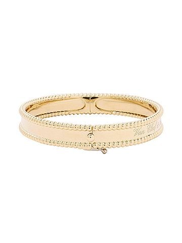 Van Cleef & Arpels Van Cleef & Arpels Perlee Signature Bracelet, Small Model, 18K Yellow Gold (VCARP3K300), Bangle. (view 2)