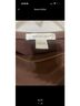August Silk Brown Short Sleeve Blouse Size L - photo 3