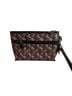 Coach Graphic Brown Yellow Clutch One size - photo 2